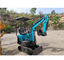 1 Ton 7.0kw Mini Crawler Excavator Digger For Public Park