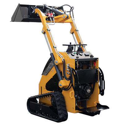 200kg Epa Construction Machines Small Chinese International Mini Skid Steer Loader with Bucket Mulcher Skidsteer Loader