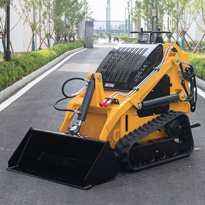 200kg Epa Construction Machines Small Chinese International Mini Skid Steer Loader with Bucket Mulcher Skidsteer Loader