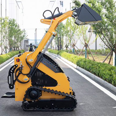 Competitive Price Skid Steer Loader Multi-function 200kg Wheel Loader With Versatile Bucket Mini Skid Crawler Loader Best Sell
