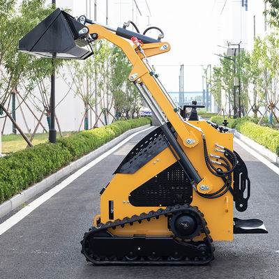 Competitive Price Skid Steer Loader Multi-function 200kg Wheel Loader With Versatile Bucket Mini Skid Crawler Loader Best Sell