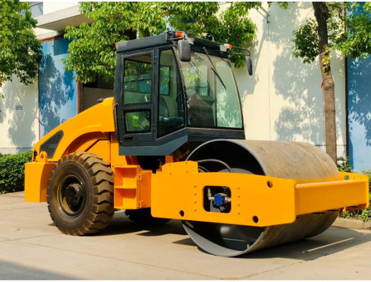 Single Drum 8 Ton Vibratory Road Roller Mechanical Drive