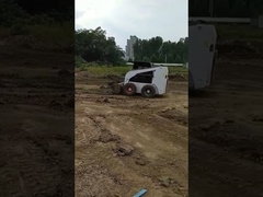 より大きな馬力 100HP ホイールスキッドステアローダー、ジョイスティックコントロール/豪華なキャブ/エアコン付き