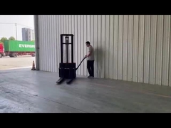 電気フォークリフトの倉庫の自動スタッカー1トン1.2トン1.5トン電気パレット スタッカー